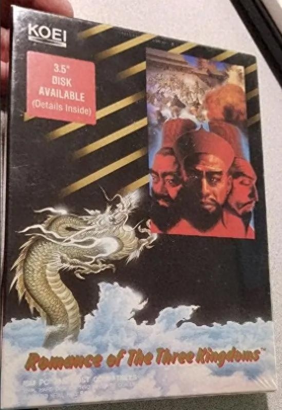 光荣三国志初代作品，玩家年龄至少三十五的怀旧之作