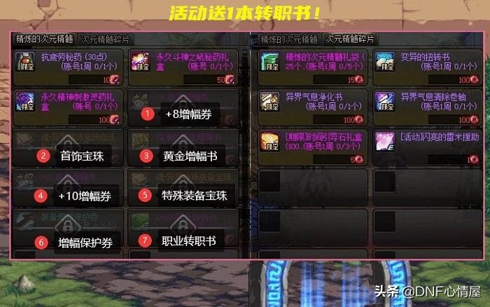 DNF，四大职业可玩性高，手感至上，首选转职书——职业推荐